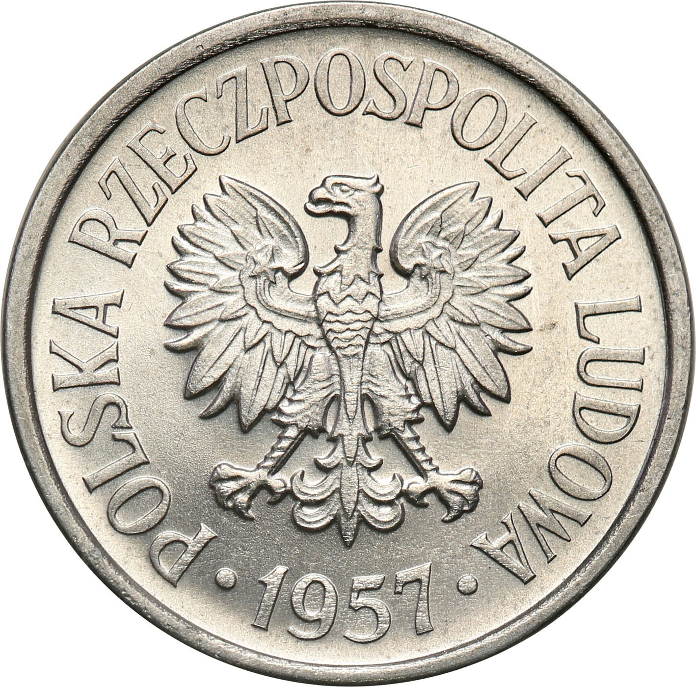 PRL. 20 groszy 1957 - najrzadszy rocznik